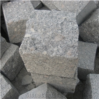 Hard And High-Quality G375 Grey Granite Small Cube Stone
