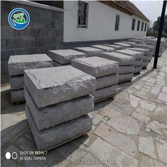 Rough Surface Granite Paver G375 Grey Granite Paving Stone