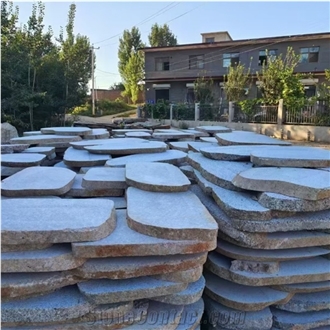 Round Granite Pavers Oval Paving Stones