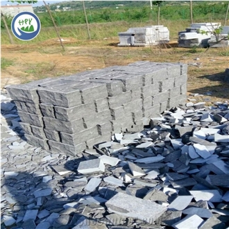 Split Surface Bluestone Cube Paver Pavement Setts