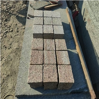 Yellow Granite Cobblestone G350 Granite Paver