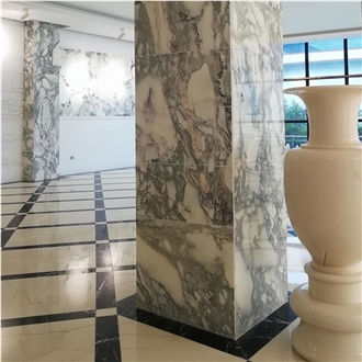 YUANDA Arabescato Premium Marble Columns