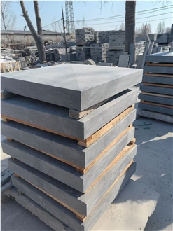 Chinese Bluestone Wall Coping Stone, Pier Caps