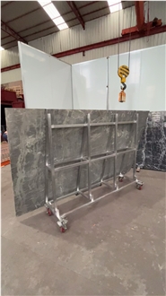 4-Wheel Stone Slab Transport Cart LSBC-A