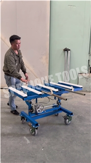 Manual Operated Countertop Install Cart Type H