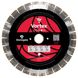 Stonegate - Vortex - Granite & Quartz Bridge Saw Blade