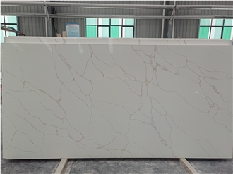 Man Made Stone Quartz Stone, Engineered Stone Slab