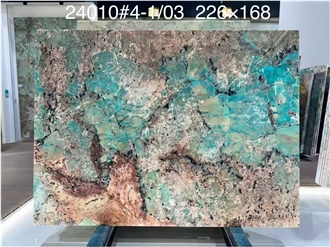 Amazon Green Quartzite For Interior Luxury Decoration Tiles