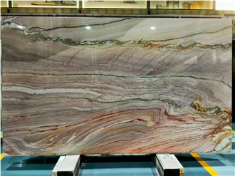 Aquarella Quartzite Slabs For Interior Design Tiles
