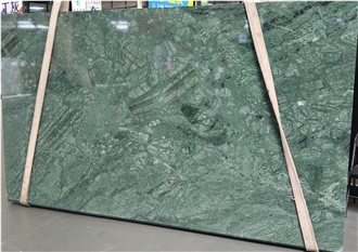 Big Size Polished India Green Marble Slabs