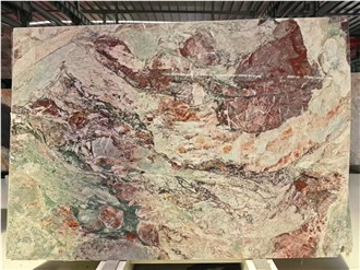 Cambodia Four Seasons Pink Marble Slabs