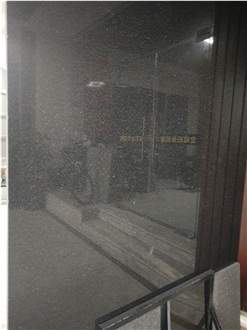 China Stone Absolutely Black Granite Slab Tiles