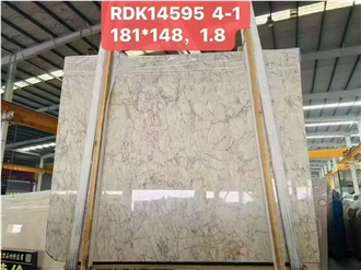 Factory Polished Stable Quality Oman Beige Marble Slabs