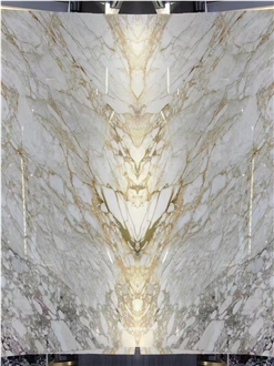 First Class Calacatta Oro Marble Slab For Project Tiles