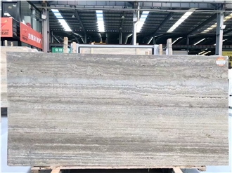Good Price Silver Grey Travertine Slabs