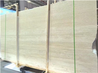 Good Quality Turkey Beige Travertine Slab Tiles