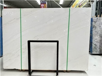 Hot Selling Elizabeth White Polished Marble Slab Tiles