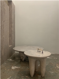 Monet Grey Marble Tables