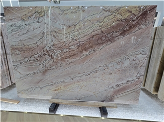 Natural Stone Fantastic Pink Quartzite Polished Slabs