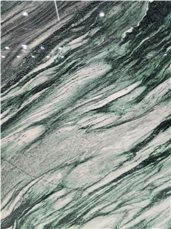 Natural Stone Polished Norwegian Green Marble Tiles