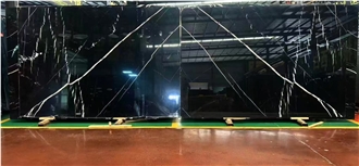 Nero Marquina Bookmatch Marble Slabs