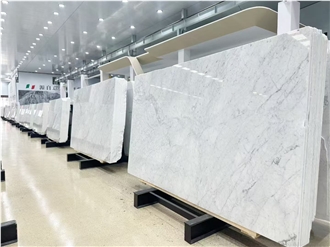 New Polished Calacatta White Natural Marble Slabs