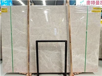 Popular Vanilla Beige Marble Slab Wall Tiles