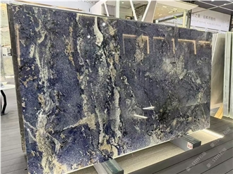Selling Well Blue Bahia Granite Slabs