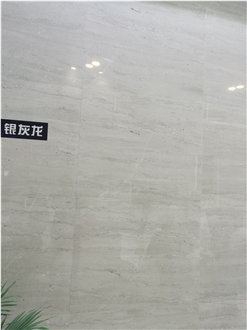 Silver Gray Dragon Marble Slabs, Tiles
