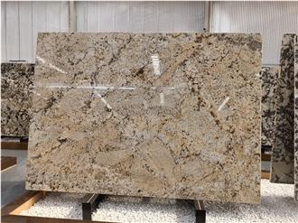 Superior Quality Bisha Gold Polished Granite  Slabs