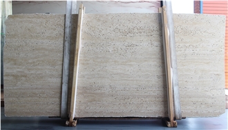 Turkey Beige Travertine Slabs