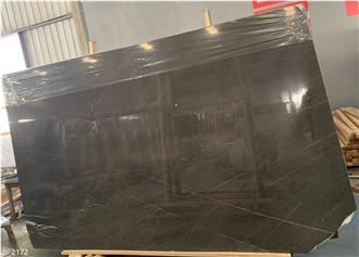 Pietra Gray Marble Slabs Polished 18 Mm Thick