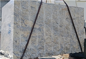 Ivory Brown Rough Granite Blocks