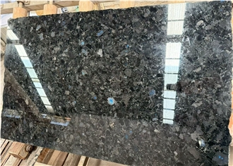 Volga Blue Granite Polished Slabs
