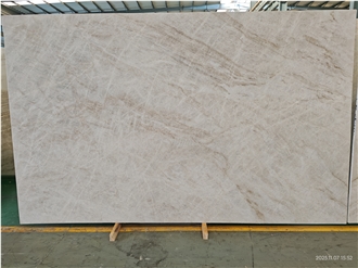 Brazil 2Cm Floating Pattern Honed Taj Mahal Quartzite Slabs
