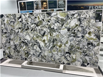 High Quality Ice Green Marble Slabs