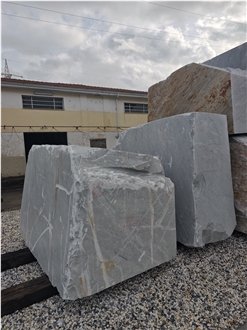 White Carrara Marble Blocks - Semi Squared For Cut To Size