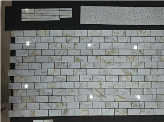 12"*24" Han White Marble Natural Marble Mosaic Tiles