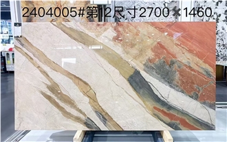 Breche Fantastique Marble Slab Tiles