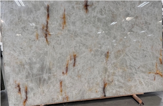 Cristallo Gold Quartzite Slabs