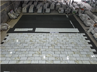 Han White Marble Wall Floor Tile