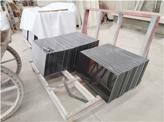 Polished High Density Uniform Absolute Black Granite Tiles