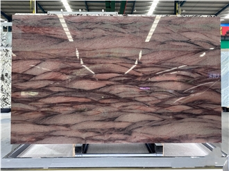 Brazil Red Colinar Quartzite Slabs