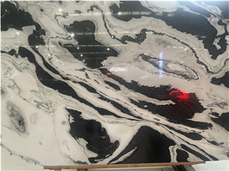 Panda White Marble Slabs