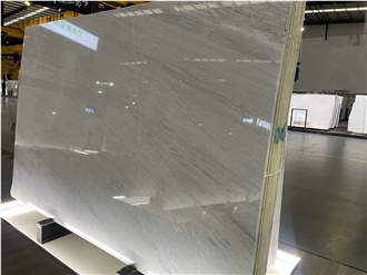 Polished Monica White Marble Slabs