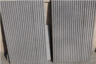 Pietra Gray Marble Grooved Tiles