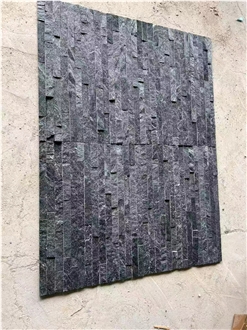 Black Quartzite Stone Veneer