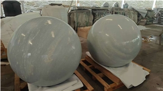 Natural Floating Ball Fountains – Rotating Stone Globes