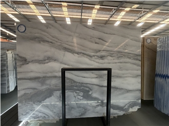 New China Carrara White Marble Slabs