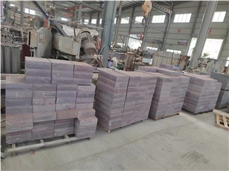 Red Porphyry  Cobble Stone